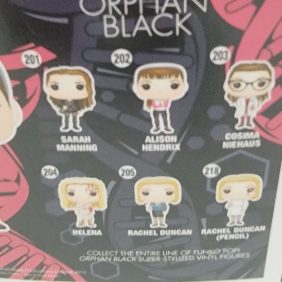 New Funko Pop Television Alison Hendrix Orphan Black 202 Figure Hot Topic 17+ - Picture 11 of 11